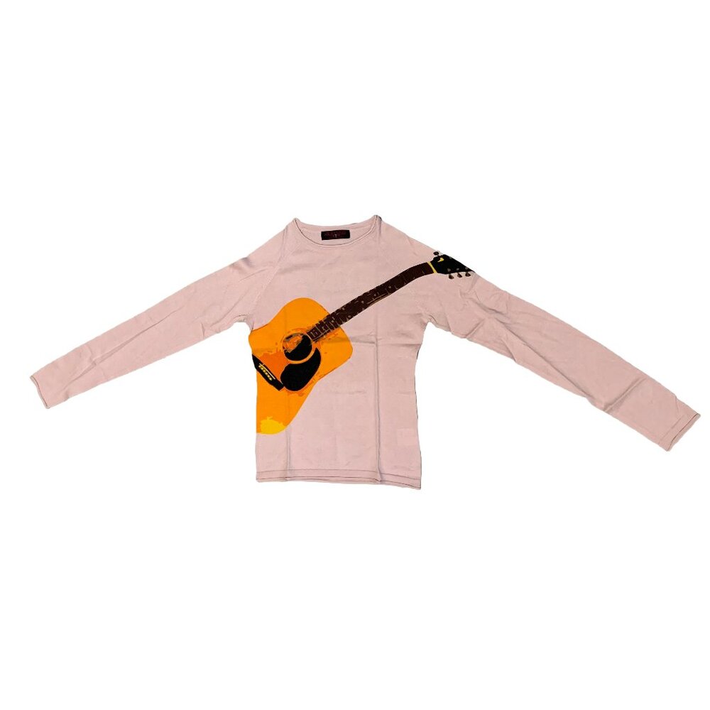 Raw7 T-Shirt “Guitar” - Pink